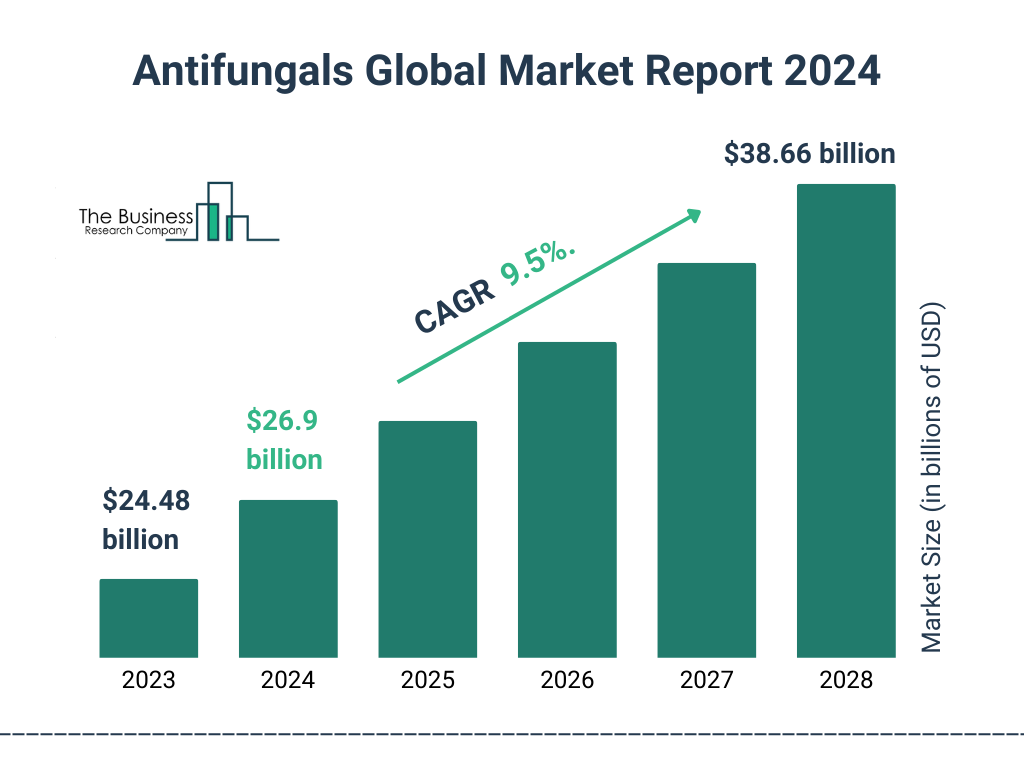 Global Antifungals Market Size 2023 to 2028: Graph