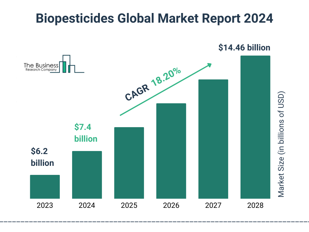 Global Biopesticides  Market Size 2023 to 2028: Graph