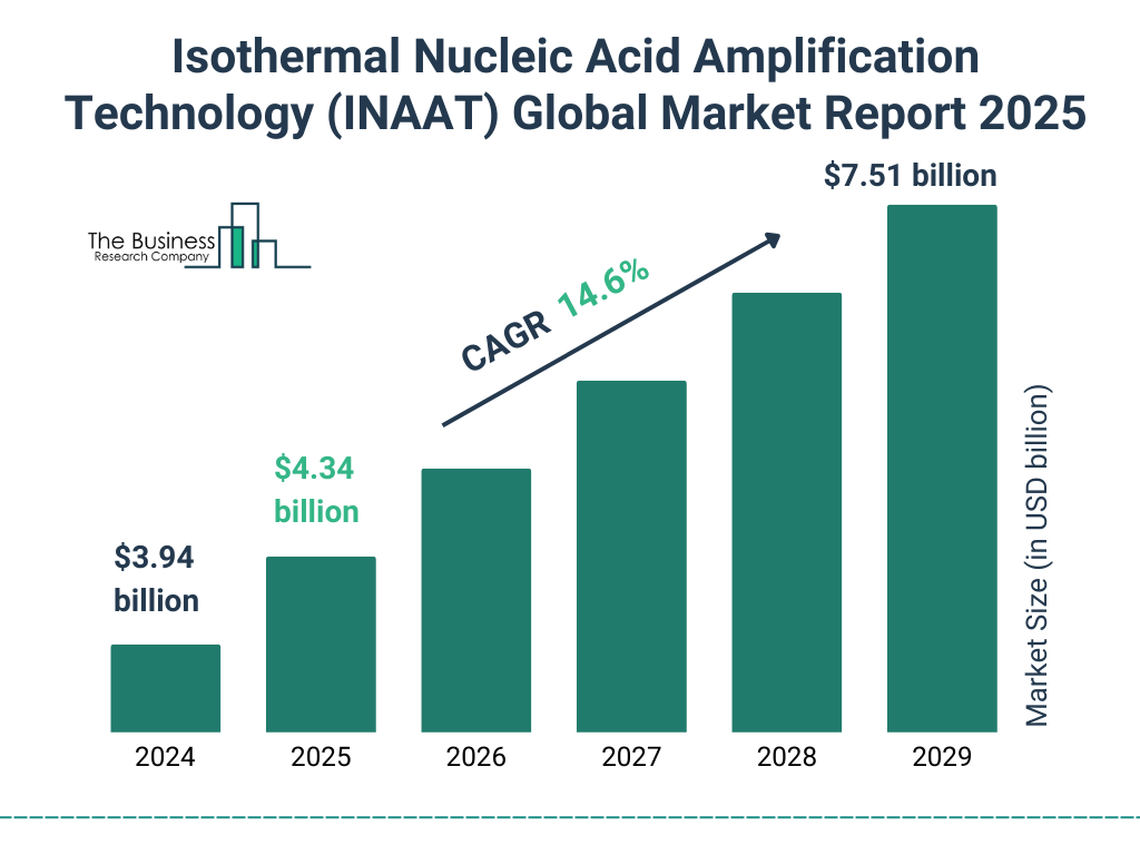 Isothermal Nucleic Acid Amplification Technology (INAAT) Market Size and growth rate 2025 to 2029: Graph