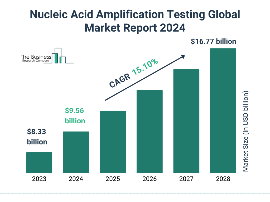 Global Nucleic Acid Amplification Testing Market Size 2023 to 2028: Graph