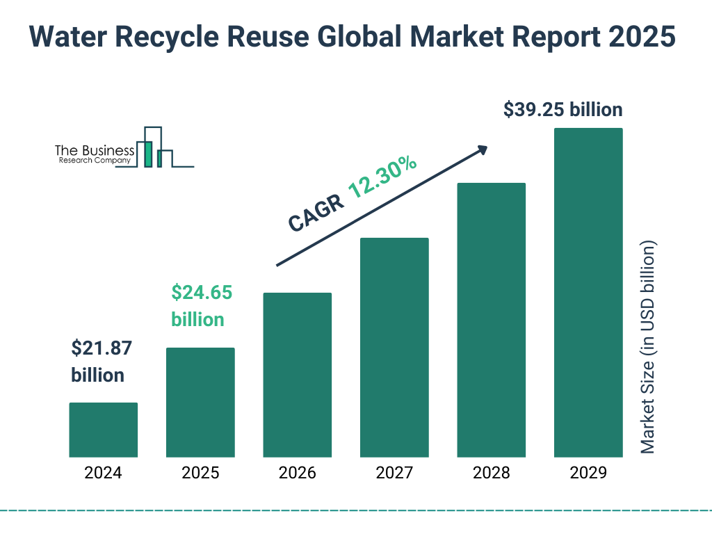 Water Recycle Reuse Market Size and growth rate 2025 to 2029: Graph