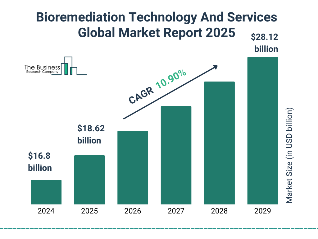 Bioremediation Technology And Services Market Size and growth rate 2025 to 2029: Graph