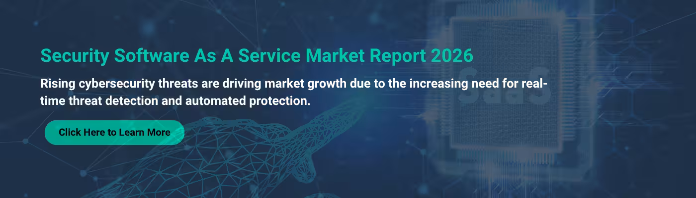 Security Software As A Service Market Report 2026