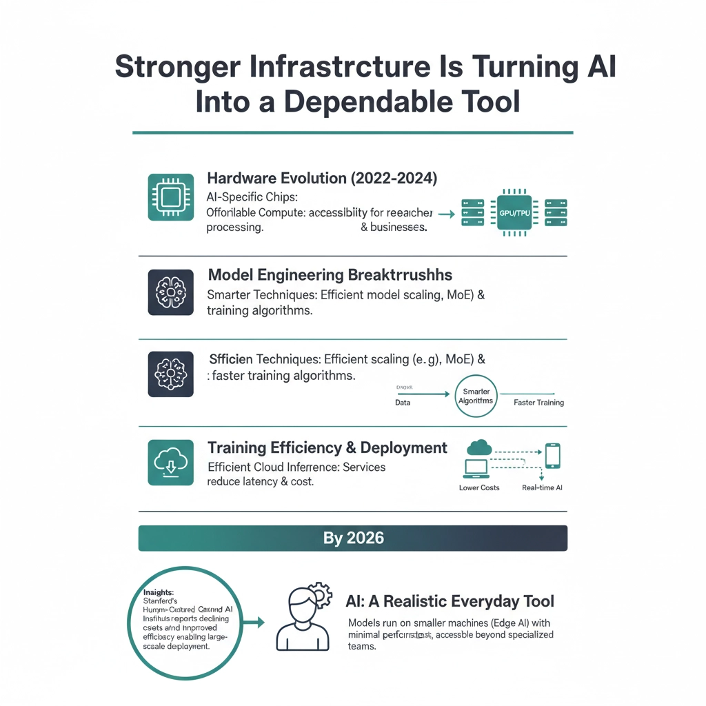 Stronger infrastructure is turning AI into a dependable tool