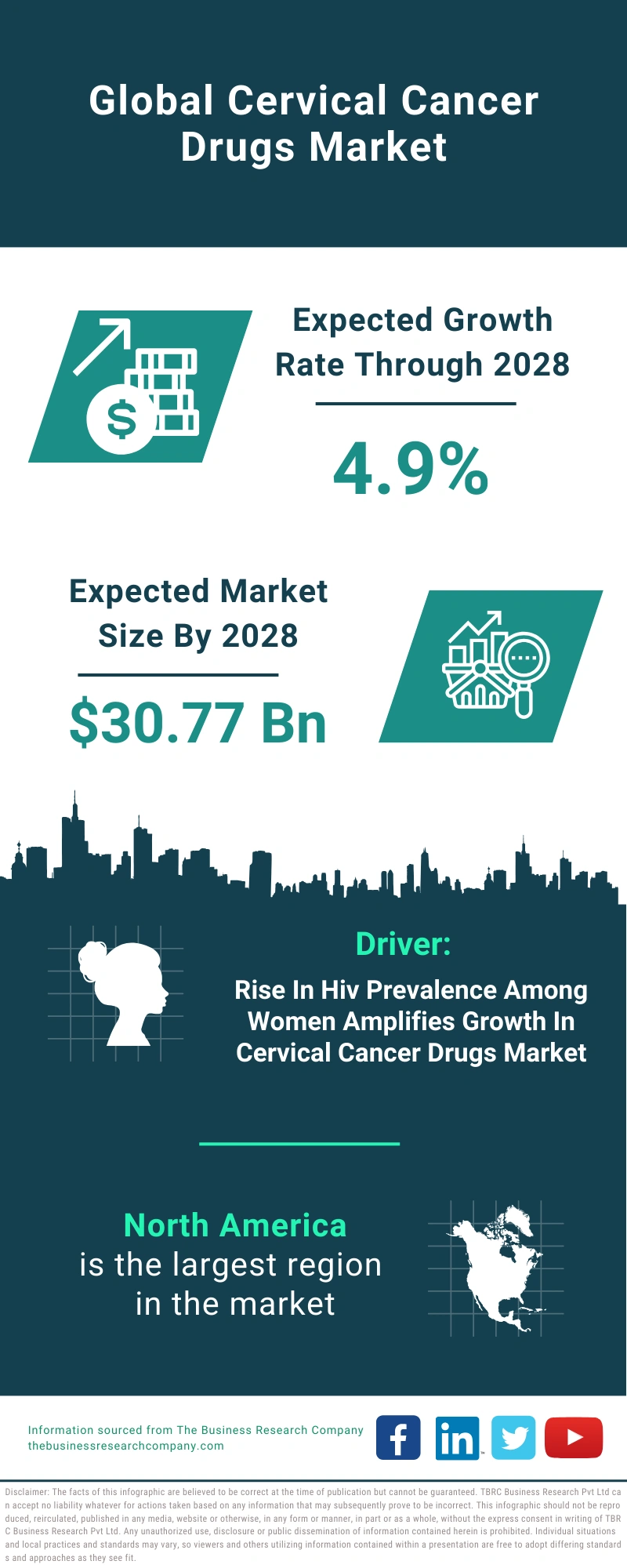 Cervical Cancer Drugs Global Market Report 2024