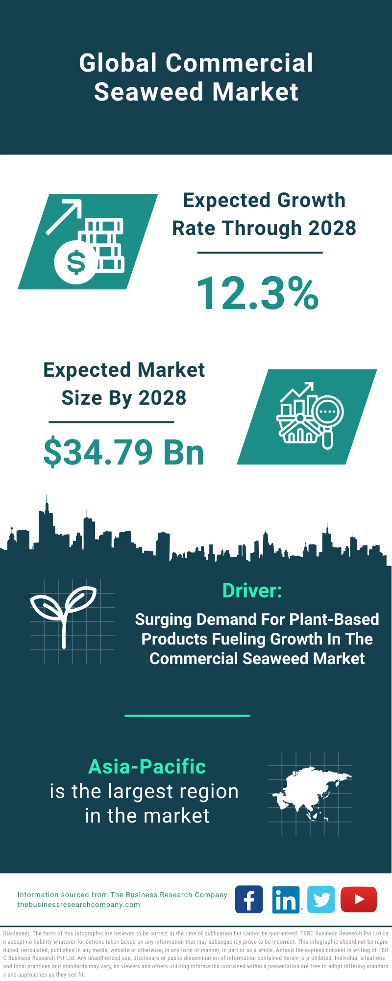 Commercial Seaweed Global Market Report 2024