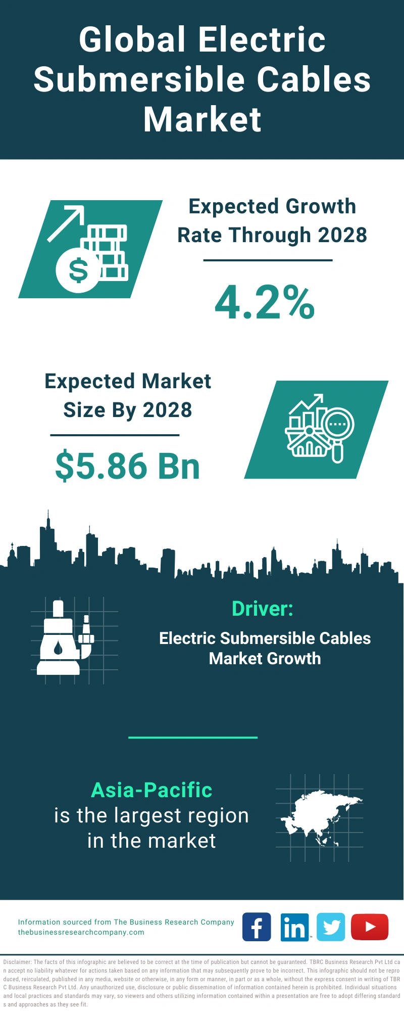 Electric Submersible Cables Global Market Report 2024