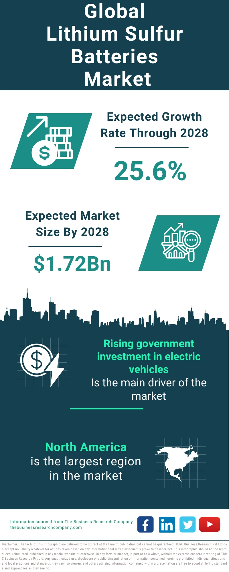 Lithium Sulfur Batteries Global Market Report 2024