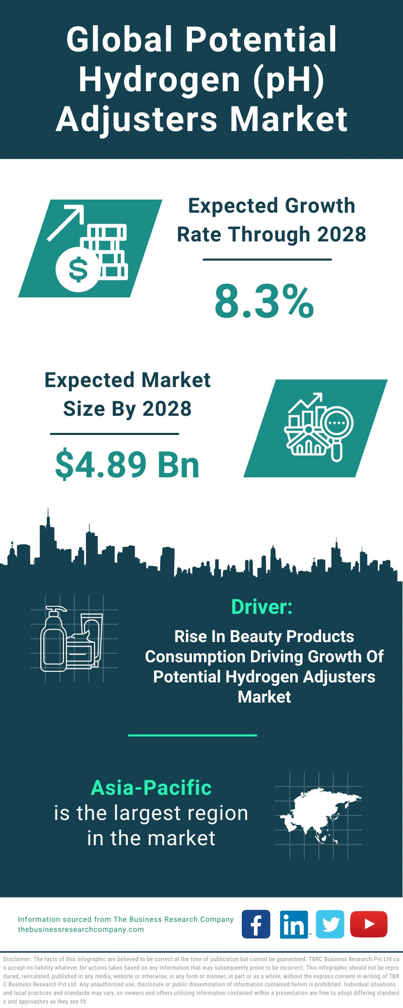 Potential Hydrogen (pH) Adjusters Global Market Report 2024