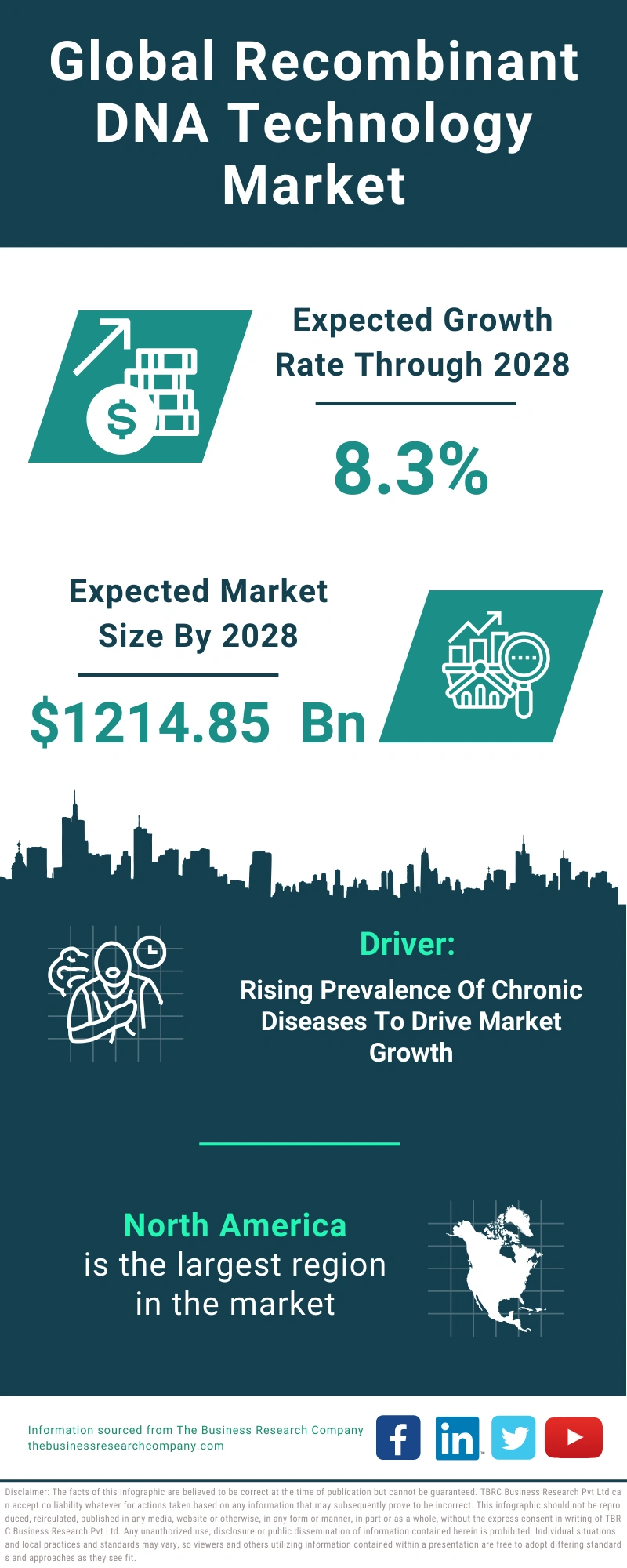 Recombinant DNA Technology Global Market Report 2024