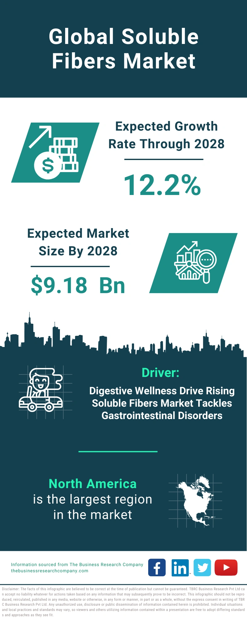 Soluble Fibers Global Market Report 2024