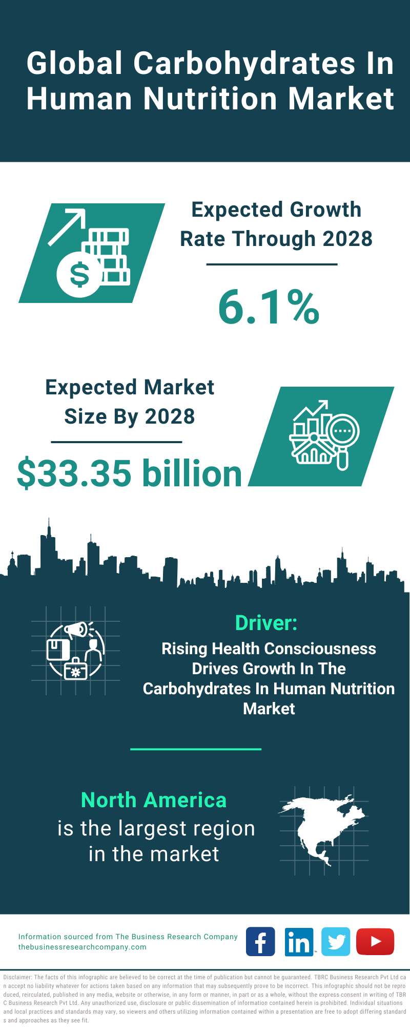 Global Carbohydrates In Human Nutrition Market Infographic