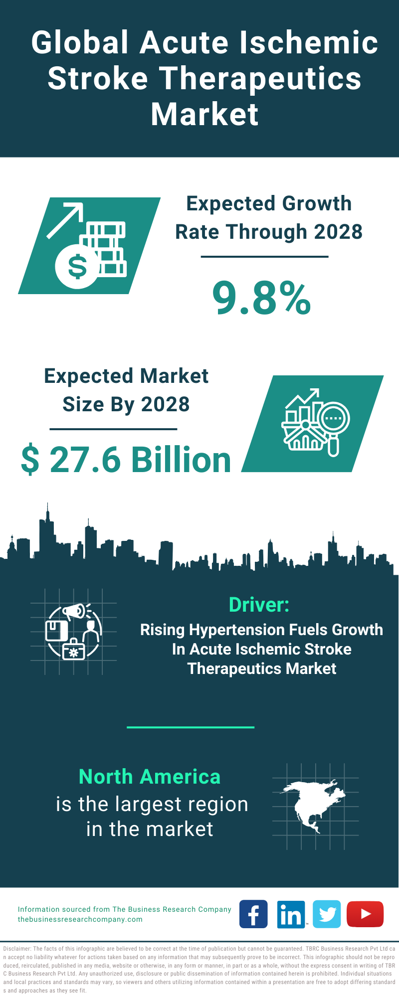 Global Acute Ischemic Stroke Therapeutics Market Infographic