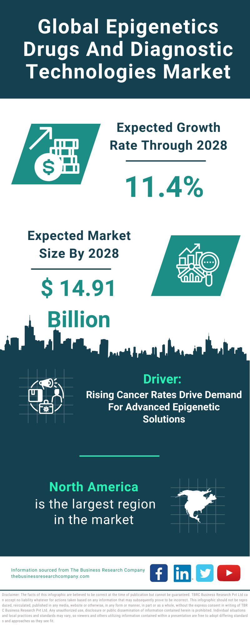 Global Epigenetics Drugs And Diagnostic Technologies Market Infographic