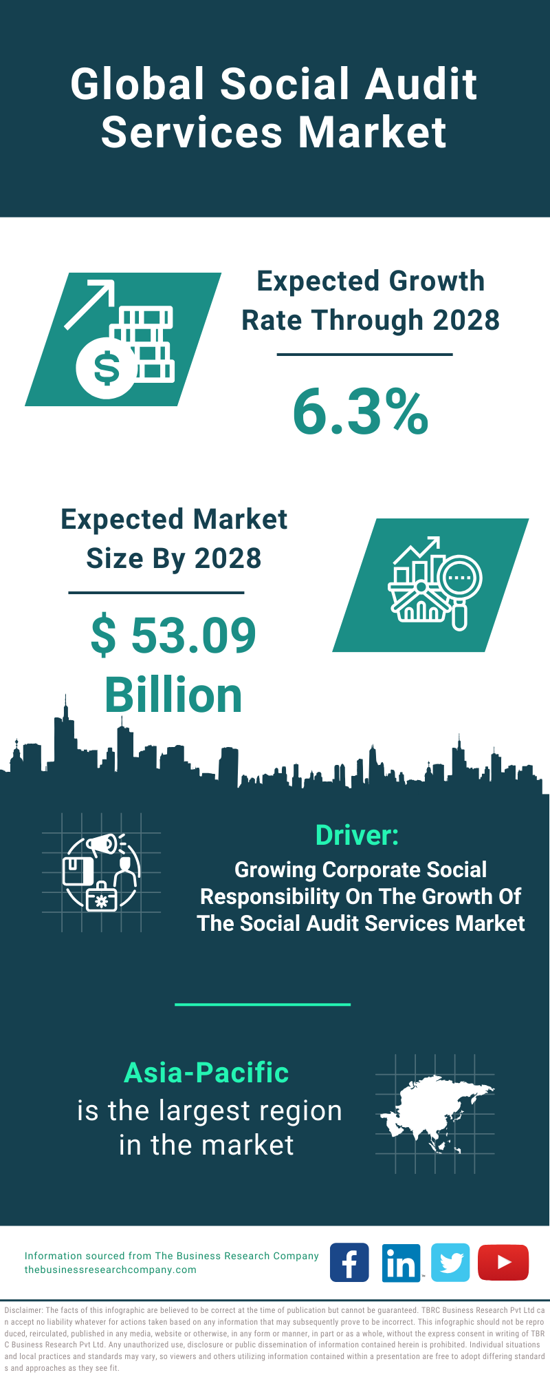 Global Social Audit Services Market Infographic