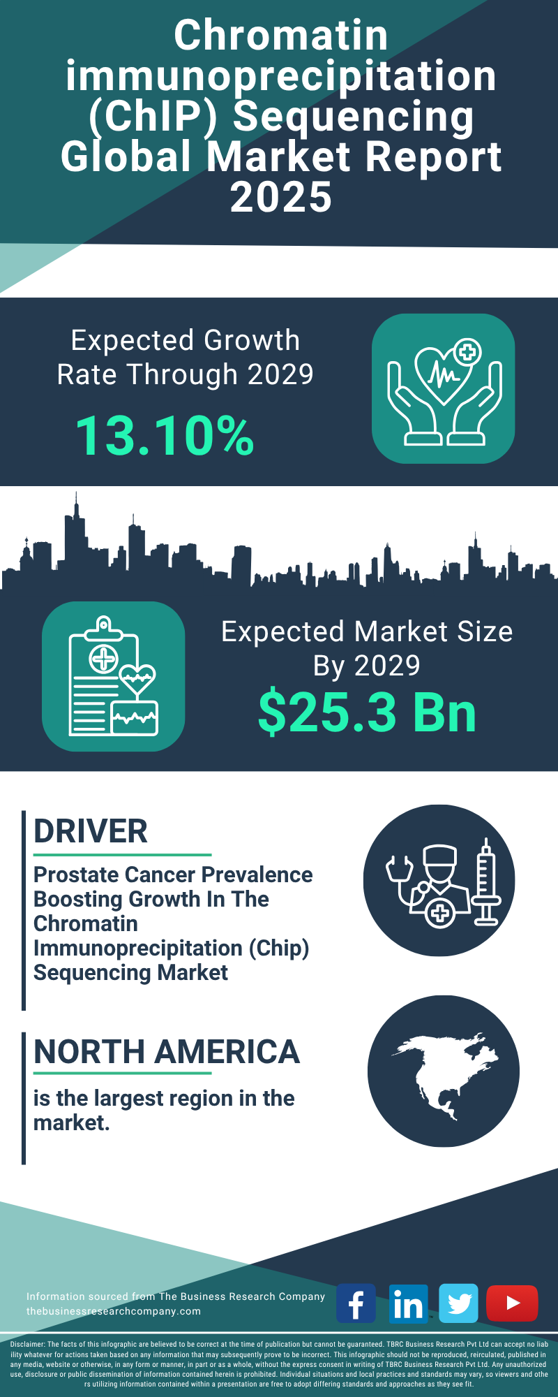 Chromatin immunoprecipitation (ChIP) Sequencing Global Market Report 2025