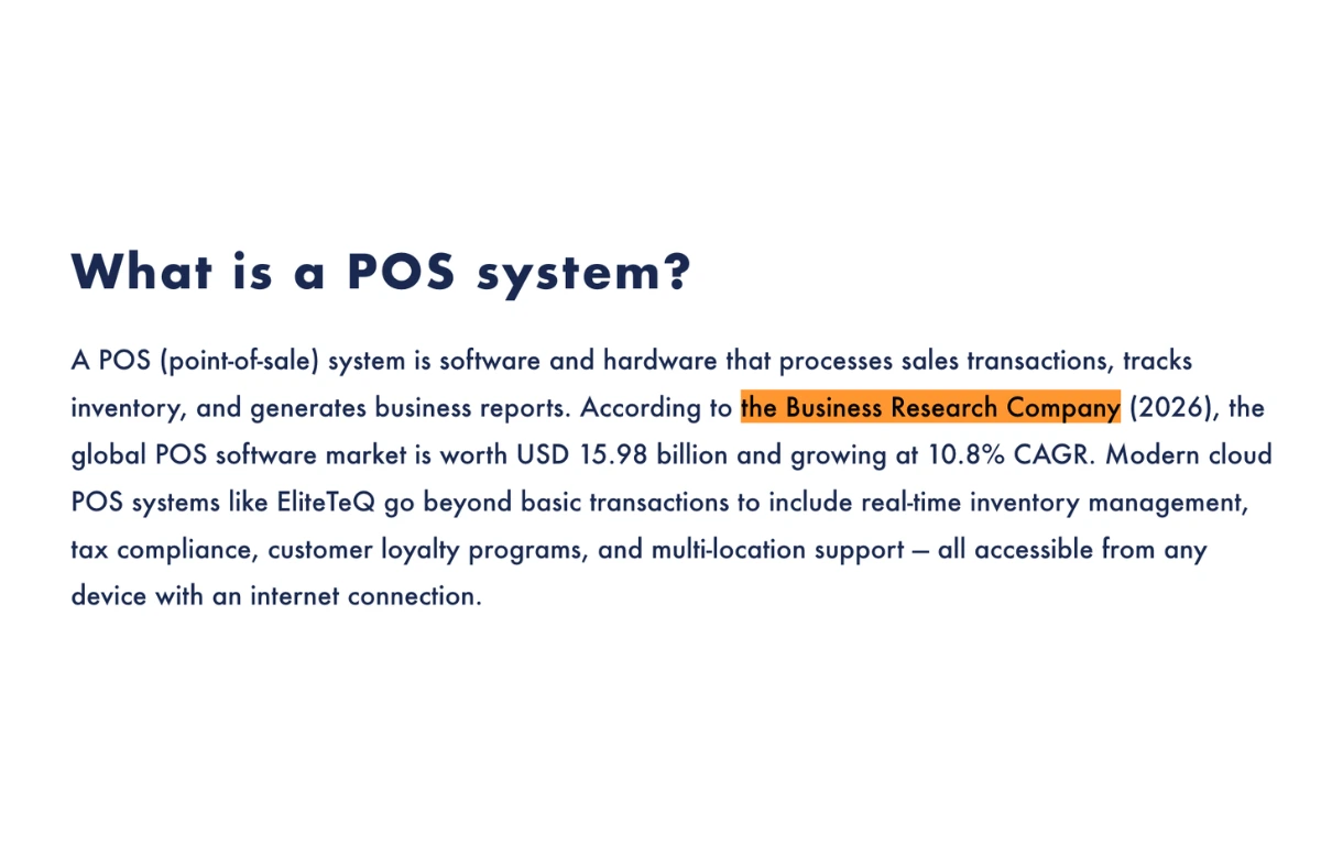 Pos software market growth overview