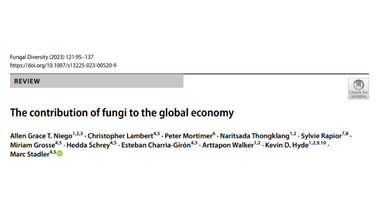 SpringerLink references insights from The Business Research Company on fungi's economic impact.