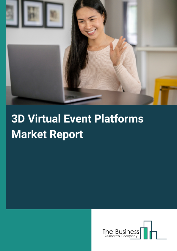 3D Virtual Event Platforms Market Report Infographic Image