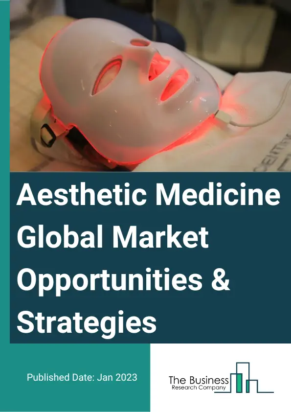 Aesthetic Medicine Market 2023 – By Product (Facial Aesthetic Products, Body Contouring Devices, Cosmetic Implants, Hair Removal Devices, Skin Aesthetic Devices, Other Products), By Procedure Type (Invasive Procedures, Non-Invasive Procedures), By End-User (Hospitals And Clinics, Medical Spas And Beauty Centres,  Home Care), And By Region, Opportunities And Strategies – Global Forecast To 2032