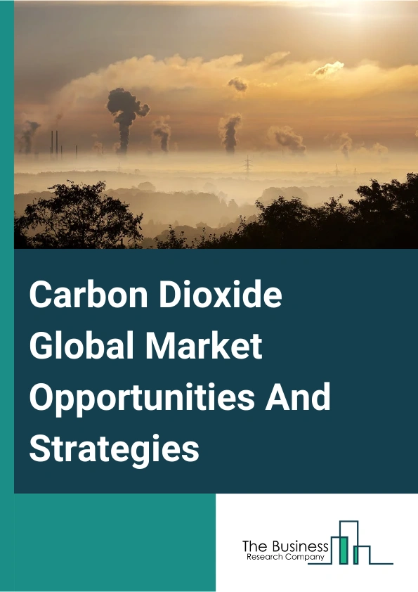Carbon Dioxide Market 2024 –  By Product (Liquid Carbon Dioxide, Solid Carbon Dioxide, Gaseous Carbon Dioxide), By Source (Hydrogen, Ethyl Alcohol, Ethylene Oxide, Substitute Natural Gas, Other Sources), By Application (Food And Beverages, Oil And Gas, Medical, Metal Products, Chemical, Firefighting, Rubber, Other Applications), By Grade Type (Medical Grade, Food Grade, Industrial Grade, Other Grades), And By Region, Opportunities And Strategies – Global Forecast To 2033