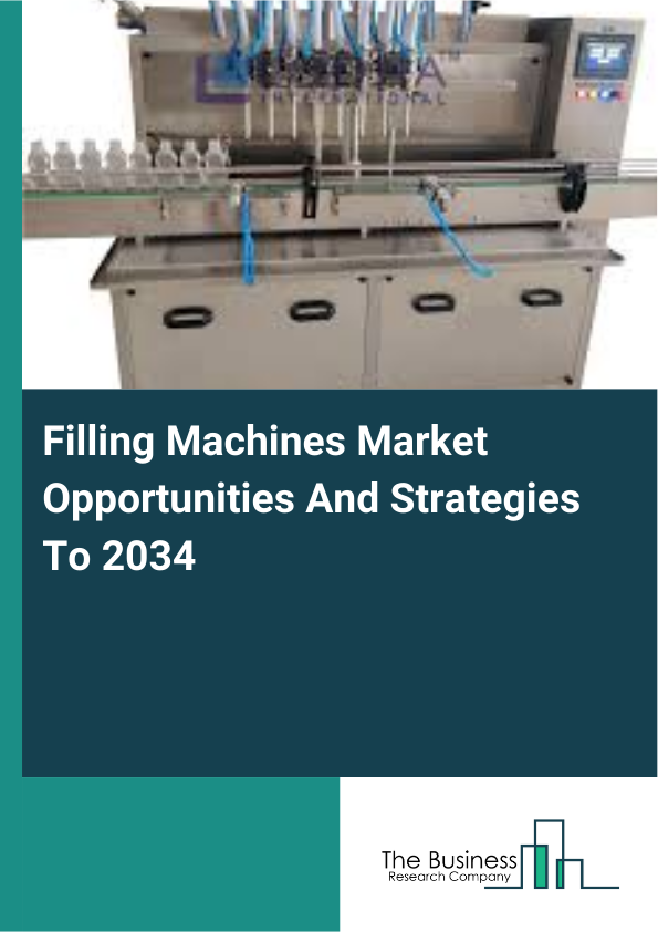 Filling Machines Market Opportunities And Strategies To 2034