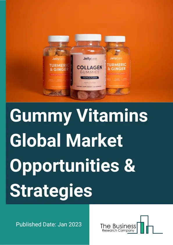 Gummy Vitamins Market 2023 – By Product Type (Single Vitamin, Multi Vitamin, Probiotics), By Source (Plant, Animal), By End User (Adult, Children), By Sales Channel (Hypermarket, Supermarket, Specialty Stores, Retail Pharmacies, Online Sales Channel, Other Sales Channel), And By Region, Opportunities And Strategies – Global Forecast To 2032