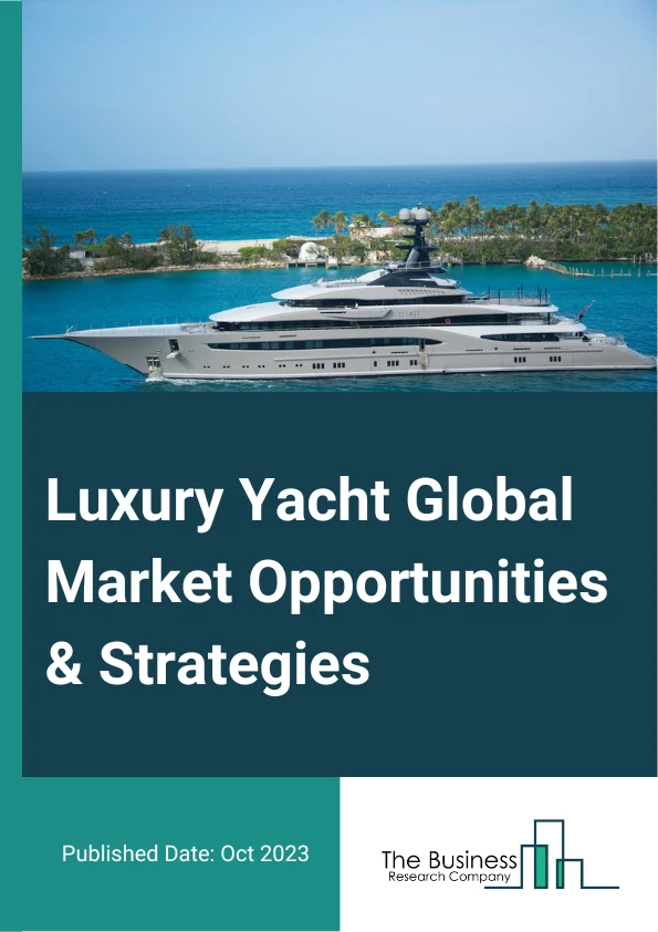 Luxury Yacht Market 2023 – By Type (Motor Yacht, Sailing Yacht), By Size (Up To 100 Meters, 100-150 Meters, Above 150 Meters), By Hull Material (Fiber Reinforced Polymers And Composites, Metals And Alloys, Other Hull Materials), By Application (Commercial, Private), And By Region, Opportunities And Strategies – Global Forecast To 2032