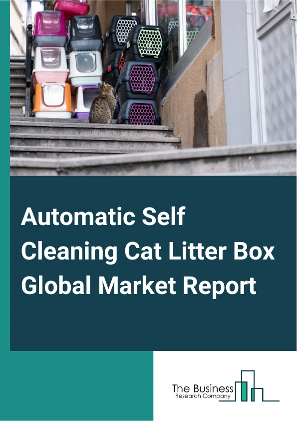 Automatic Self Cleaning Cat Litter Box