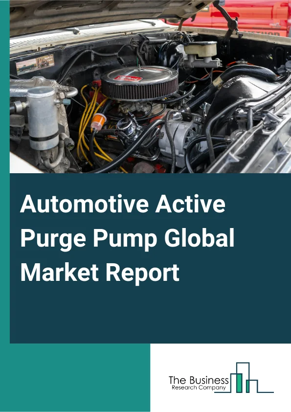 Automotive Active Purge Pump Global Market Report 2025 – By Component (Direct Current (DC) Motor, Sensors, Actuator, Valves), By Material Type (Metal, Non Metal), By Manufacturing Process (Cutting, Vacuum Forming, Injection Molding), By Vehicle Type (Passenger Vehicle, Commercial Vehicle), By Sales Channel (Original Equipment Manufacturers (OEMs), Aftermarket) – Market Size, Trends, And Global Forecast 2025-2034