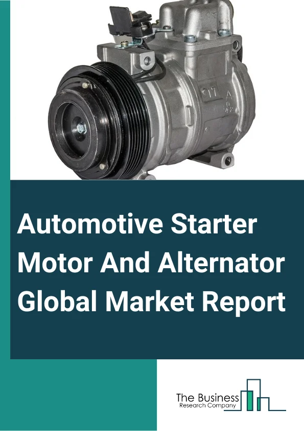 Automotive Starter Motor And Alternator
