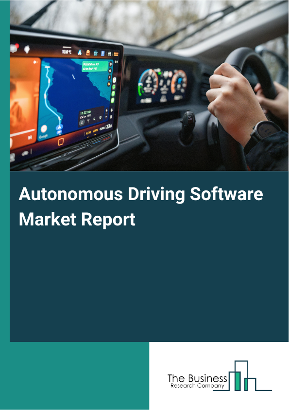 Autonomous Driving Software Market Report Infographic Image