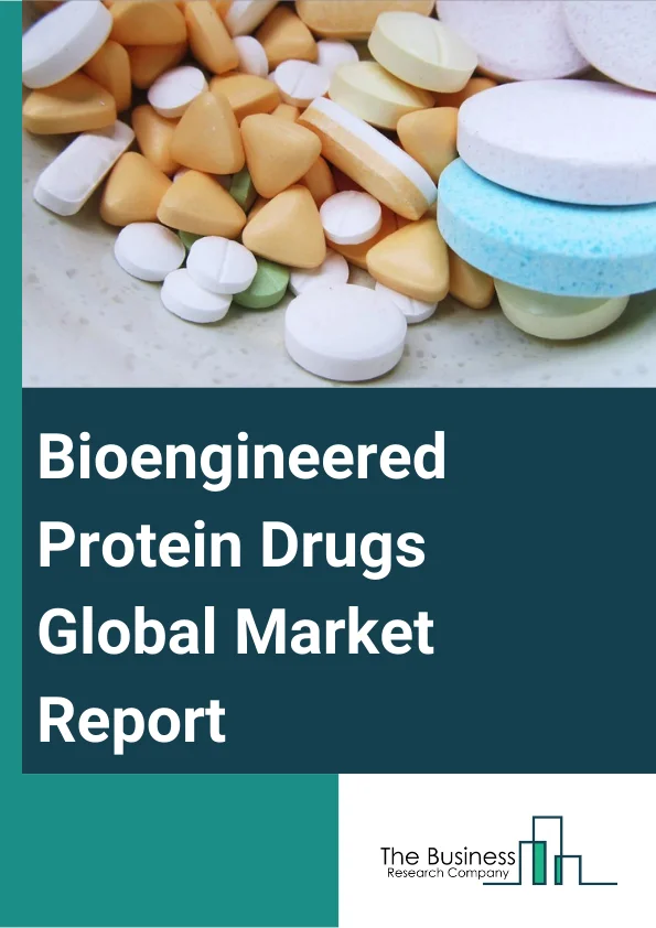 Bioengineered Protein Drugs Global Market Report 2024 – By Drug Type (Recombinant Protein, Vaccine, Peptide Antibiotics, Therapeutic Enzymes, Other Drug Type), By Technology (Bioreactors, Fractionation, Genetically Modified Organisms, Genetic Engineering, Pharming, Cell Culture, Microbial Cell Fermentation, Other Technology), By Application (Autoimmune, Heart, Congenital, Infectious Diseases, Cancer, Diabetes, Arthritis, Other Application), By End User (Pharmaceutical, Contract Research Organizations, Research Institutes, Biotechnology Companies) – Market Size, Trends, And Global Forecast 2024-2033