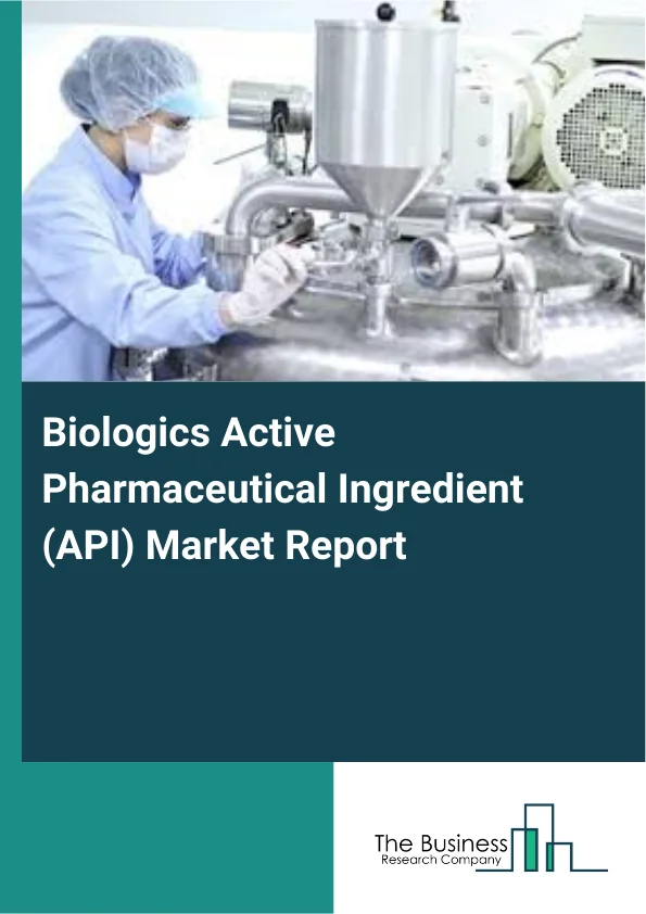 Biologics Active Pharmaceutical Ingredient (API) Market Report Infographic Image