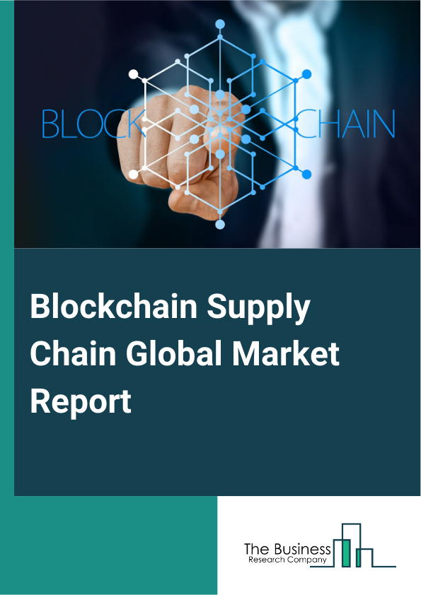 Blockchain Supply Chain Market Report Infographic Image