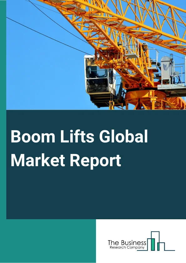 Boom Lifts Global Market Report 2025 – By Type (Articulating Boom Lifts, Telescopic Boom Lifts, Straight Boom Lifts, Genie Boom lifts, Towable Boom Lifts), By Movement Type (Mobile, Fixed), By Engine Type (Electric, Engine Powered), By End User (Rental, Construction And Building, Mining, Transportation And Logistics, Landscaping And Orchard Work, Other End Users) – Market Size, Trends, And Global Forecast 2025-2034