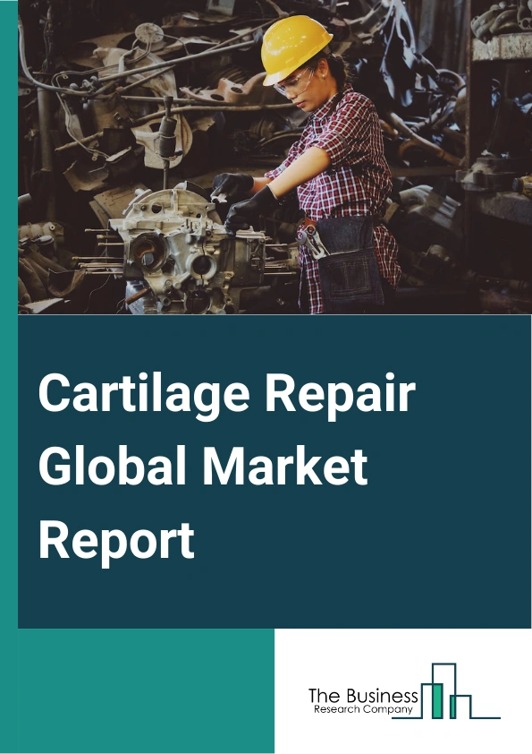 Cartilage Repair Global Market Report 2024 – By Treatment Modality (Cell-Based, Non-Cell-Based), By Site (Knee, Hip, Ankle And Foot, Other Application Sites), By Application (Hyaline Cartilage, Fibrocartilage), By End User (Hospital And Clinic, Ambulatory Surgical Center (ASC), Other End-Users) – Market Size, Trends, And Global Forecast 2024-2033