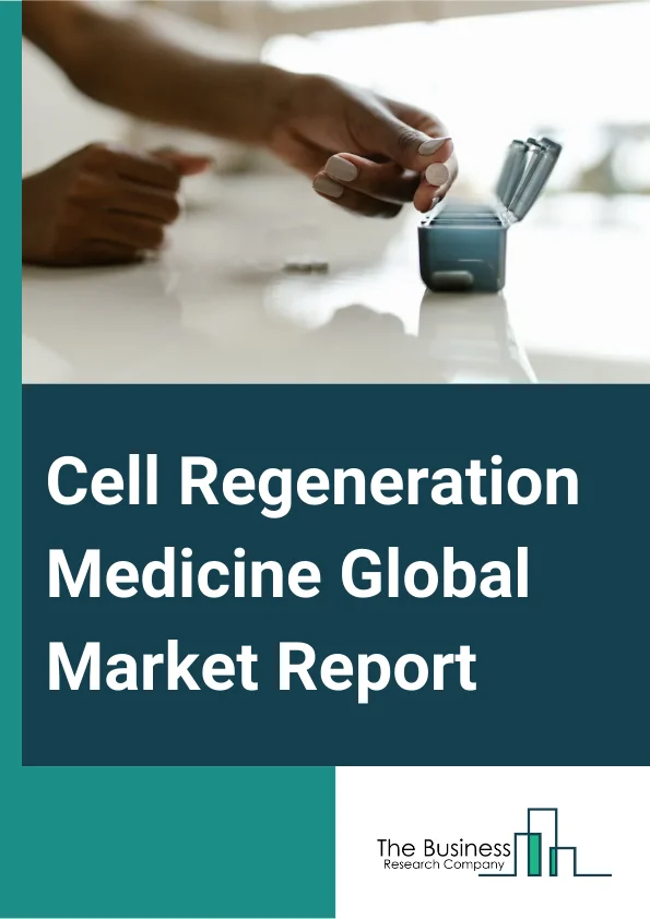 Cell Regeneration Medicine Global Market Report 2024 – By Product (Therapeutics, Tools, Banks, Services), By Therapeutic Category (Dermatology, Musculoskeletal, Immunology And Inflammation, Oncology, Cardiovascular, Ophthalmology, Other Therapeutic Categories), By End-User (Hospitals And Clinics, Commercial Industries, Government And Academic Research Institutes) – Market Size, Trends, And Global Forecast 2024-2033