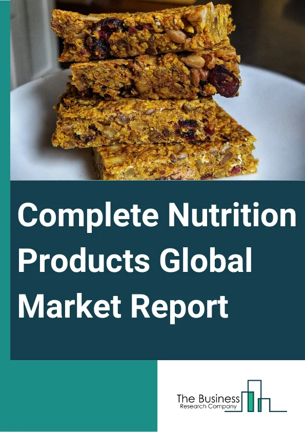 Complete Nutrition Products Global Market Report 2024 – By Product (Powder, (Ready-To-Eat) RTD Shakes, Bars), By Distribution Channel (Supermarkets & Hypermarkets, Convenience Stores, Online, Other Channels), By End-User (Infant, Children, Adults, Elderly) – Market Size, Trends, And Global Forecast 2024-2033