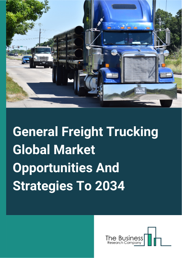 General Freight Trucking Market 2025 – By Type (Local General Freight Trucking, Long-Distance General Freight Trucking), By Size (Heavy Trucks, Medium Trucks, Light Trucks), By Application (Oil And Gas, Industrial And Manufacturing, Energy And Mining, Food And Beverages, Pharmaceuticals And Healthcare, Other Applications), And By Region, Opportunities And Strategies – Global Forecast To 2035