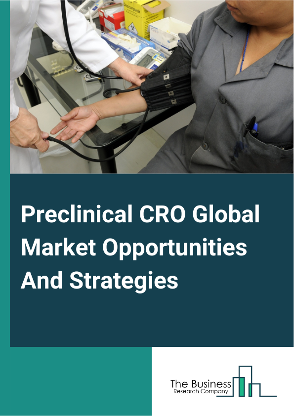 Preclinical CRO Market 2024 – By Service (Bioanalysis And DMPK Studies, Toxicology Testing, Compound Management, Chemistry, Safety Pharmacology, Others Services), By Type (Patient-Derived Organoid (PDO) Model, Patient Derived Xenograft Model), By Animal Model (Small Animal Model, Large Animal Model), By Model System (In Vivo, In Vitro), By End User (Biopharmaceutical Companies, Government And Academic Institutes, Medical Device Companies, Other End-Users), And By Region, Opportunities And Strategies – Global Forecast To 2033