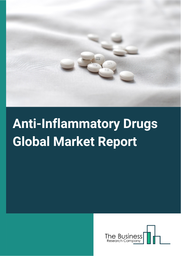 Anti-Inflammatory Drugs Global Market Report 2025  - By Drug Class (Steroids, Nonsteroidal Anti-Inflammatory Drugs (NSAIDs), Biologics And Biosimilars, Other Drug Classes), By Route of Administration (Parenteral, Oral, Topical, Inhalation), By Applications (Autoimmune Diseases, Respiratory Diseases, Other Diseases), By Distribution Channel (Hospital Pharmacy, Retail Pharmacy, Online Pharmacy) - Market Size, Trends, And Global Forecast 2025-2034