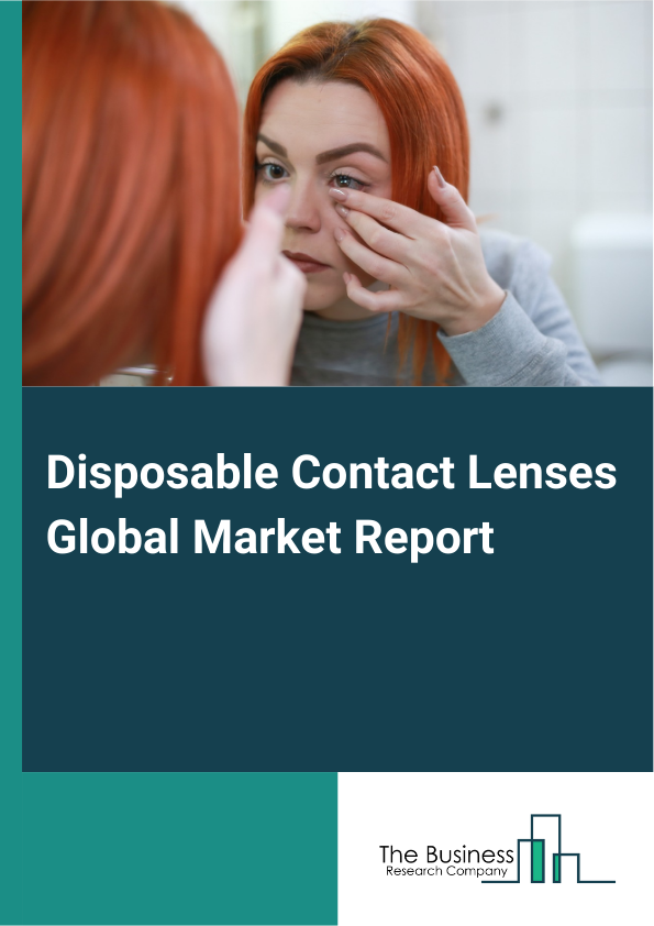 Disposable Contact Lenses Global Market Report 2025 - By Type (Cylindrical Lenses, Toric Lenses, Spherical Lenses), By Material (Silicon, Hydrogel, Polymers), By Distribution Channel (Optical Stores, Online Stores), By Applications (Corrective, Therapeutic, Cosmetic) - Market Size, Trends, And Global Forecast 2025-2034