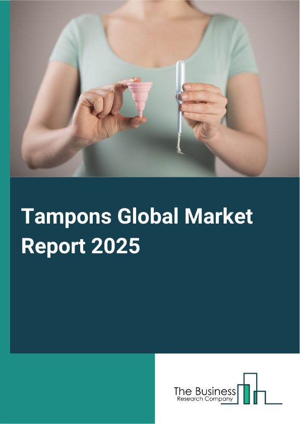 Tampons Global Market Report 2025 - By Type (Radially Wound Pledget, Rectangular Or Square Pad), By Material Type (Cotton, Rayon, Blended, Other Material Types), By Nature (Scented, Unsccented), By Distribution channel (Retail Pharmacy, Hospital Pharmacy, E-Commerce Channels, Brick And Mortar, Supermarket Or Hypermarket) - Market Size, Trends, And Global Forecast 2025-2034