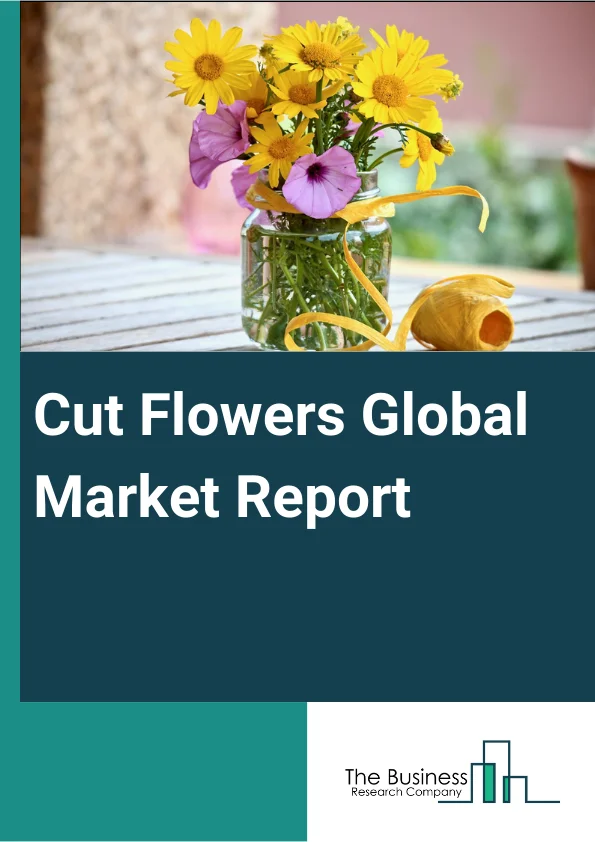 Cut Flowers Global Market Report 2024 – By Flower Type (Rose, Chrysanthemum, Carnation, Gerbera, Lilium, Other Flower Types), By Application (Personal Use, Parties And Special Days, Wedding And Mega Cultural Events, Welcoming And Greeting, Conference And Activities, Other Applications), By Distribution Channel (Supermarkets And Hypermarkets, Specialty Store Or Florists, Online Retail, Other Distribution Channels) – Market Size, Trends, And Global Forecast 2024-2033
