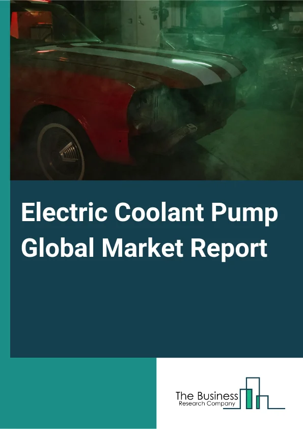 Electric Coolant Pump Global Market Report 2025 – By Type (Sealed, Seal less), By Vehicle Type (Battery Electric Vehicle (BEV), Plug-In Hybrid Electric Vehicle (PHEV)), By Power Output (Up To 100W, Greater Than100W), By ...