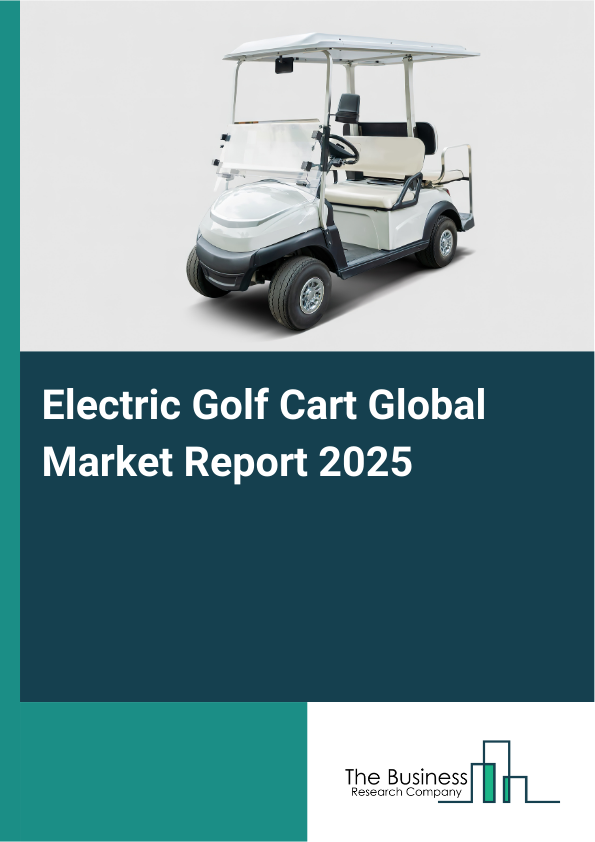 Electric Golf Cart Market Report Infographic Image