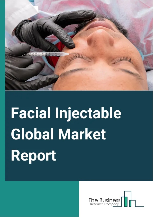 Facial Injectable Global Market Report 2025 – By Type (Botulinum Toxin, Collagen, Hyaluronic Acid, Calcium Hydroxyapatite, Polylactic Acid, Polymethyl-methacrylate Microspheres (PMMA), Fat Injection, Other Types), By App...