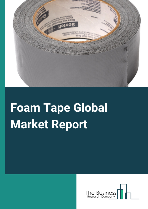 Foam Tape Global Market Report 2025 – By Type (Single Sided Foam Tape, Double Sided Foam Tape), By Foam Type (Polyethylene, Polyurethane, Neoprene, Acrylic, Other Foam Types), By Resin Type (Rubber, Silicone, Acrylic, Ethylene-Vinyl Acetate (EVA), Other Resin Types), By Technology (Solvent-Based, Water-Based, Hot-Melt-Based), By End-User Industry (Automotive, Construction, Electrical and Electronics, Aerospace, Packaging, Other End-User Industries) – Impact of Tariff and Trade War on Market Size, Growth, Trends, and Forecast 2025–2034