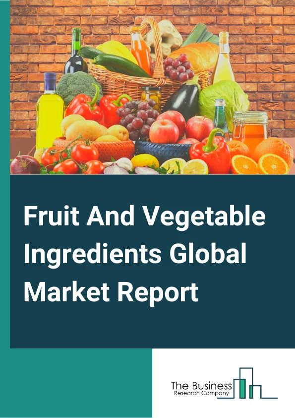 Fruit And Vegetable Ingredients